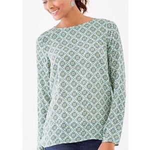 J. Jill pleat back blouse
